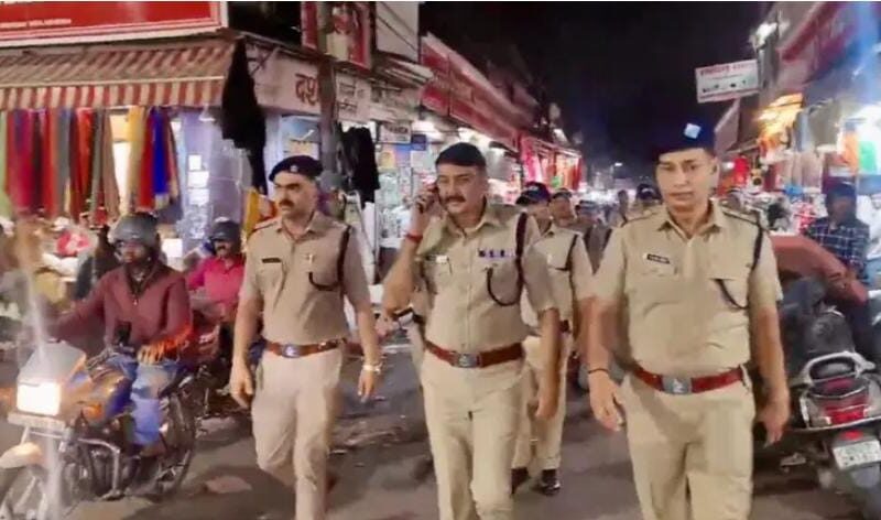 सीजन: त्योहारी सीजन पर पुलिस अलर्ट, SSP ने लिया जगह जगह जायजा…