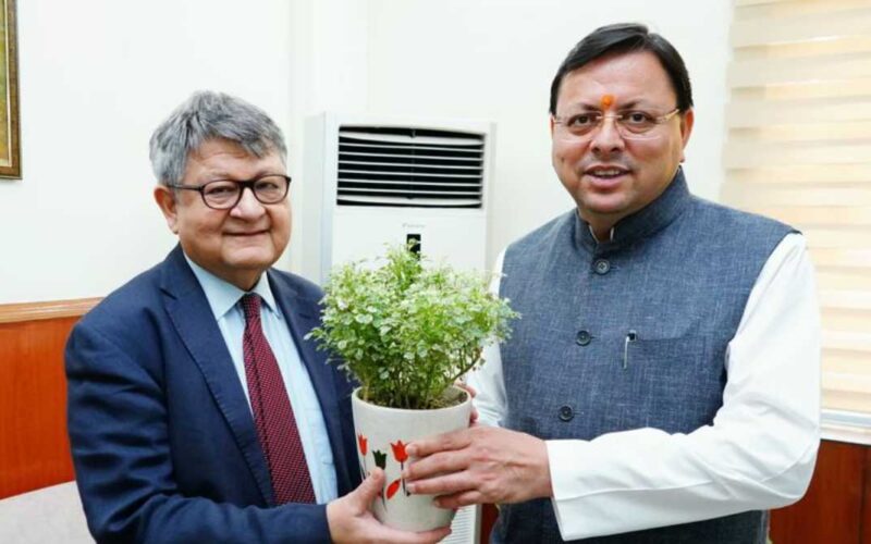 मुख्यमंत्री और नीति आयोग के उपाध्यक्ष के बीच राज्य से जुड़े विभिन्न विषयों पर हुई चर्चा…