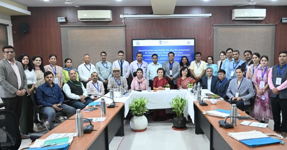 हेल्थ न्यूज़: एंटीमाइक्रोबियल रेजिस्टेंस के नियंत्रण पर दो दिवसीय जागरूकता कार्यशाला का होगा आयोजन…