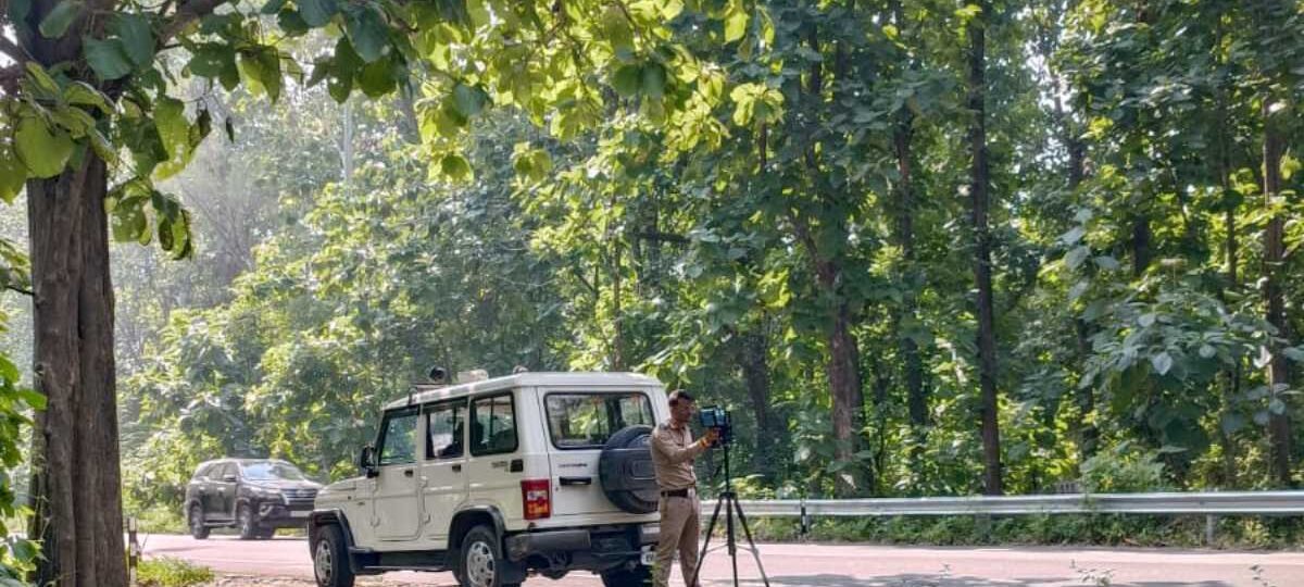 प्रवर्तन कार्यवाही में 58 वाहनों के ओवरस्पीड में  चालान…