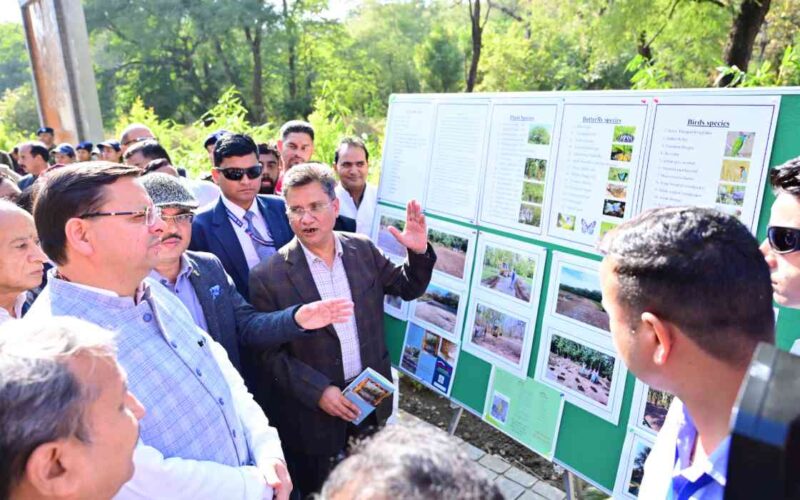 मुख्यमंत्री पुष्कर सिंह धामी ने सिटी फारेस्ट पार्क का किया लोकार्पण…