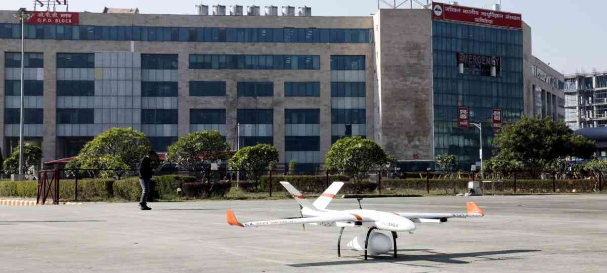 कैदियों के लिए हेपेटाइटिस सी दवा लेकर हरिद्वार जेल पहुंचा ड्रोन