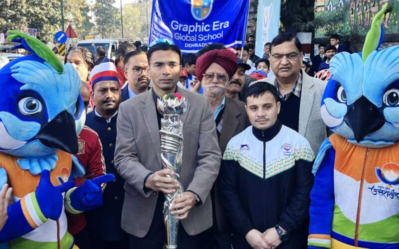 डीएम ने ने किया 38वें राष्ट्रीय खेलों के आयोजन के शुभंकर एवं मशाल रैली (तेजस्विनी) का स्वागत…