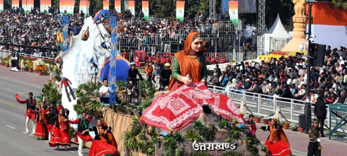 गणतंत्र दिवस परेड में उत्तराखंड की झांकी को मिला तीसरा स्थान…