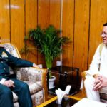 मुख्यमंत्री धामी से चीफ ऑफ डिफेंस स्टाफ (CDS) जनरल अनिल चौहान ने शिष्टाचार भेंट की…