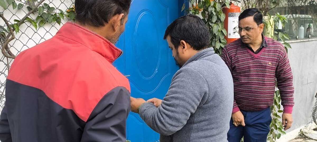 प्रदूषण निंयत्रण बोर्ड के आदेश के अनुपालन में विभागों ने की संयुक्त कार्यवाही