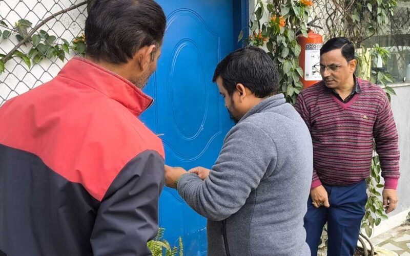 प्रदूषण निंयत्रण बोर्ड के आदेश के अनुपालन में विभागों ने की संयुक्त कार्यवाही