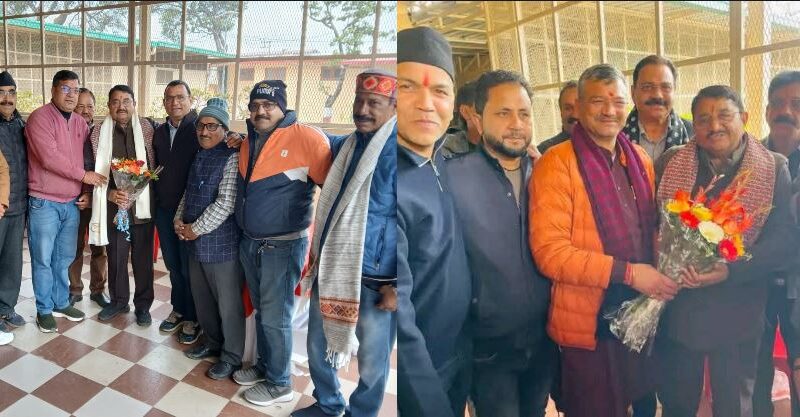 रायपुर विधायक उमेश शर्मा काऊ के जन्मदिन पर मुख्यमंत्री धामी सहित विधायकगणों ने दी बधाई…