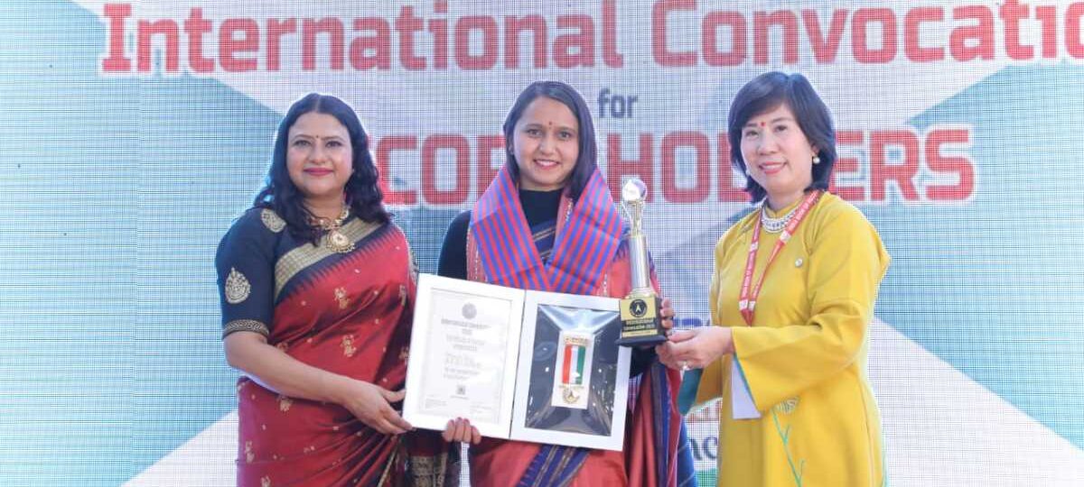 उत्तरकाशी की श्रुति इंडिया व एशिया बुक आफ रिकार्ड से सम्मानित…