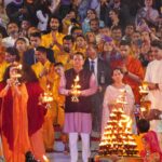 मुख्यमंत्री पुष्कर सिंह धामी ने ऋषिकेश स्थित परमार्थ निकेतन में गंगा आरती कर पूजा अर्चना की…