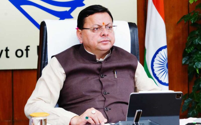 प्राकृतिक जल स्रोतों के संरक्षण और संवंर्द्धन के लिए सीएम धामी ने दिए निर्देश