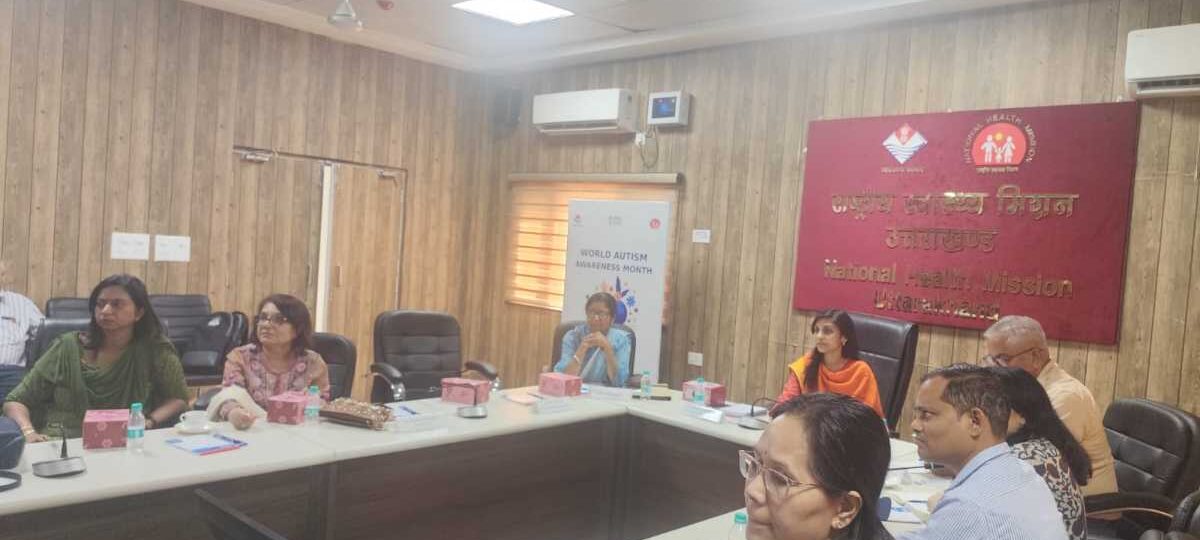 ऑटिज्म जागरूकता माह पर राष्ट्रीय स्वास्थ्य मिशन द्वारा कार्यशाला का आयोजन