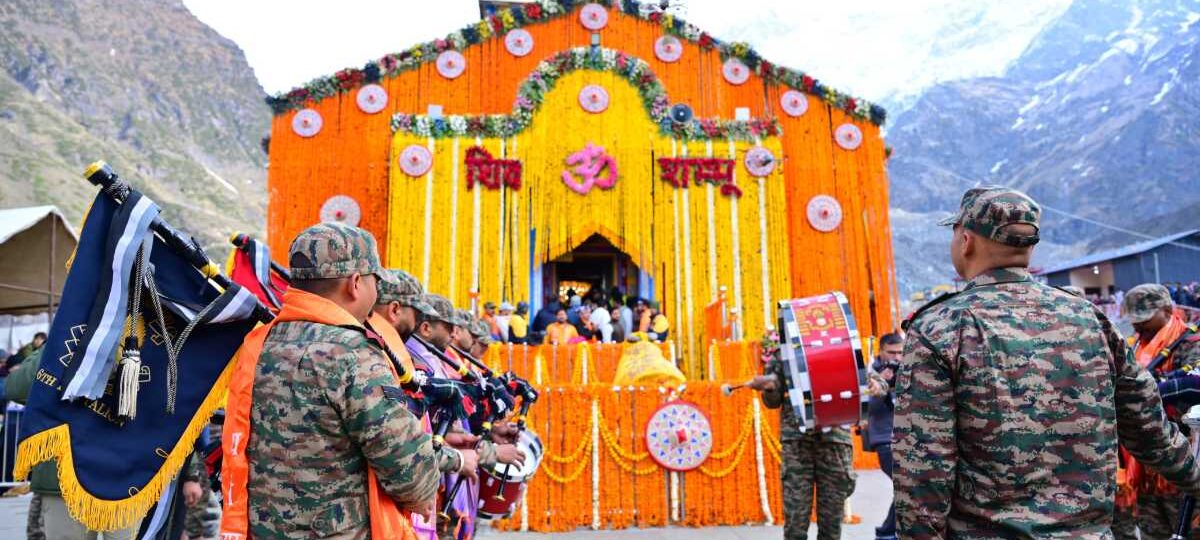 विधि-विधान से खुले श्री केदारनाथ धाम के कपाट