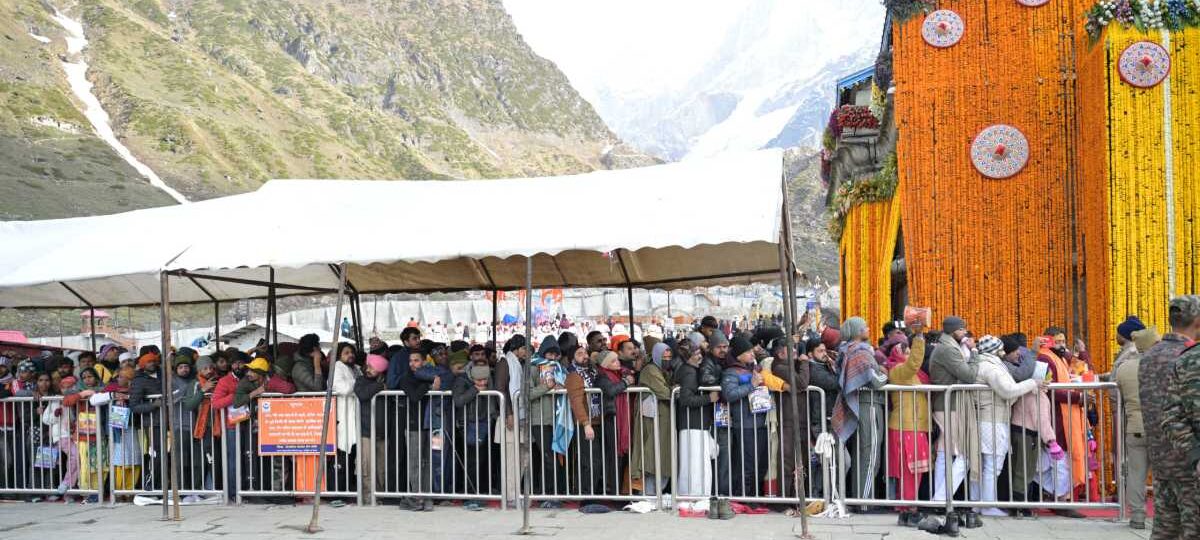 केदारनाथ में लगा बाबा के भक्तों का तांता, दो दिनों में ही श्रद्धालुओं का आंकड़ा पहुंचा 55 हजार के पार
