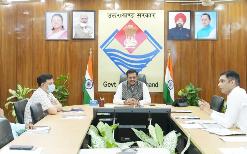 एशियाई विकास बैंक सहायतित टिहरी झील एरिया डेवलपमेंट प्रोजेक्ट उच्चाधिकार प्राप्त समिति की बैठक आयोजित