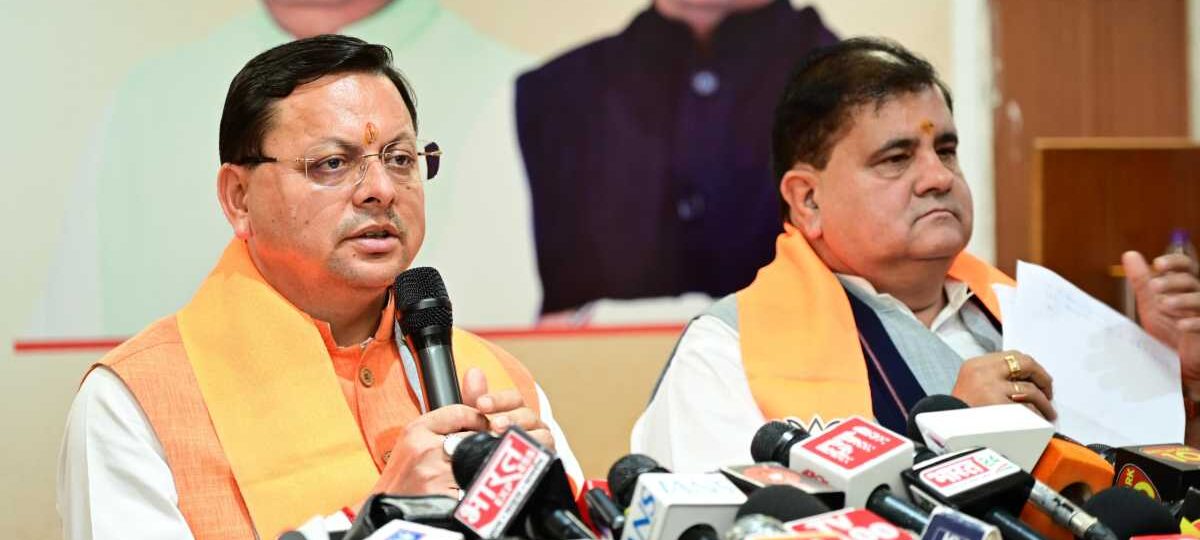 मुख्यमंत्री ने भाजपा कार्यालय में मीडिया से वार्ता की…