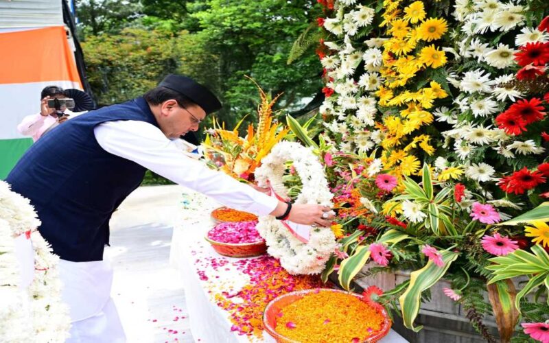 चमोली जिले के कालेश्वर में ई.सी.एच.एस एवं सैनिक विश्राम गृह और नैनीताल में सैनिक विश्राम गृह बनाया जायेगा-सीएम