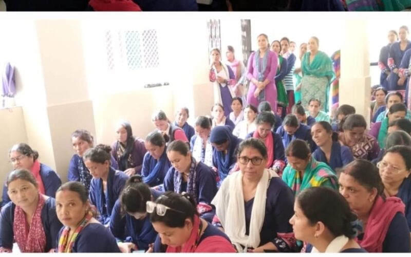 मुख्यमंत्री एकल महिला स्वरोजगार योजना की दी जानकारी