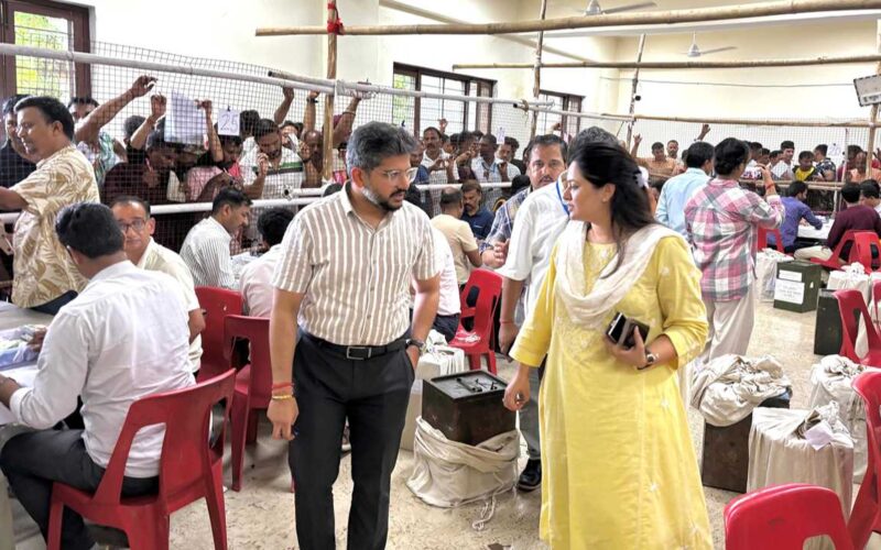 उप जिला निर्वाचन अधिकारी ने डोईवाला ब्लाक में मतगणना का लिया जायजा