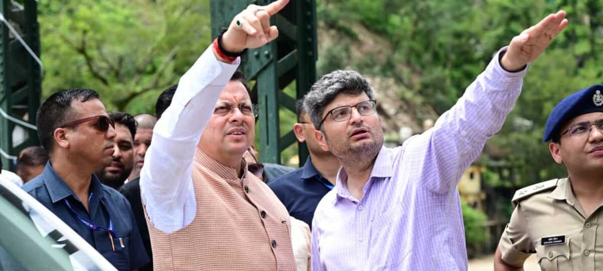 थराली में आपदा प्रभावित क्षेत्रों का मुख्यमंत्री ने किया स्थलीय निरीक्षण, अधिकारियों को राहत एवं रेस्टोरेशन कार्यों में तेजी लाने के दिए निर्देश