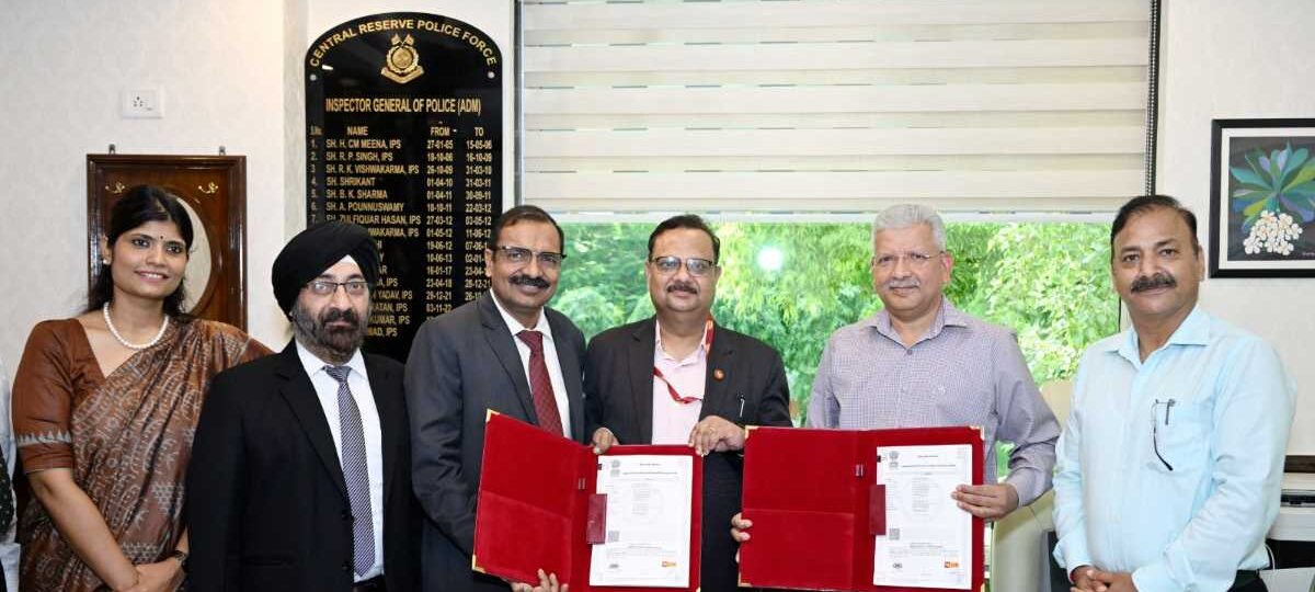 पीएनबी ने केंद्रीय रिजर्व पुलिस बल के साथ एमओयू पर हस्ताक्षर किया