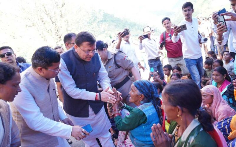 आपदा प्रभावित कनलगढ़ घाटी का दौरा – सरकार पीड़ितों के साथ, राहत व पुनर्वास कार्य युद्धस्तर पर जारी