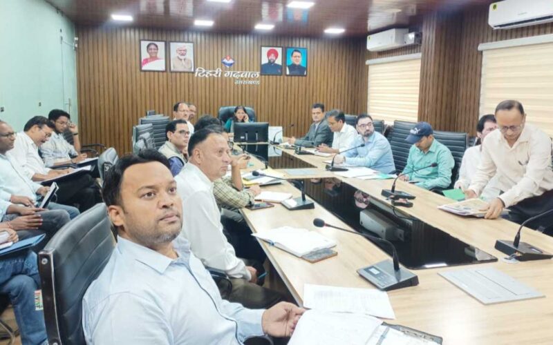 मानसून 2025 क्षति पर सचिव आपदा प्रबंधन की वीसी बैठक