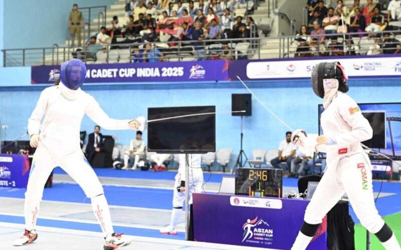 उत्तराखंड में पहली बार एशियन कैडेट फेंसिंग कप का हुआ भव्य शुभारंभ