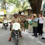 वन्यजीव सप्ताह के शुभारंभ अवसर पर मुख्यमंत्री धामी ने बाइक रैली को हरी झंडी दिखाकर किया गया रवाना