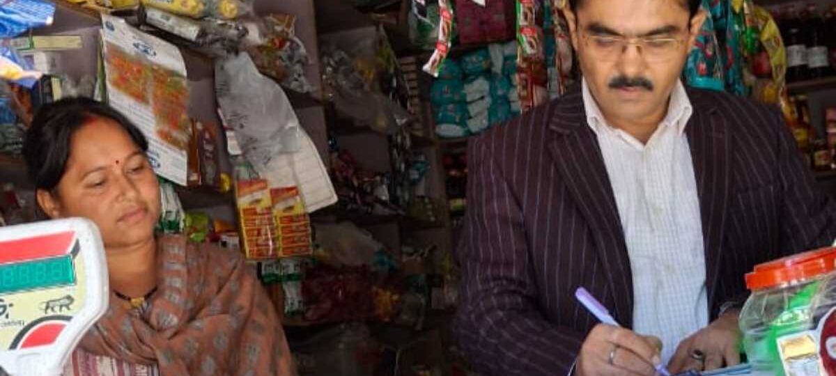 खाद्य सुरक्षा एवं औषधि प्रशासन विभाग ने मिलावटखोरी पर लगाम कसने के उद्देश्य से सघन निरीक्षण अभियान चलाया