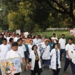 एम्स में हुआ रैली का आयोजन, आमजन को दिया संदेश