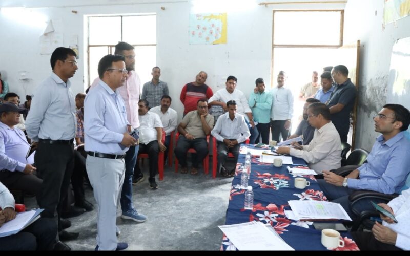 आपदाग्रस्त क्षेत्रों में पुनर्निर्माण कार्यों की गति तेज , जिलाधिकारी सविन बंसल ने किया ग्राउंड जीरो निरीक्षण