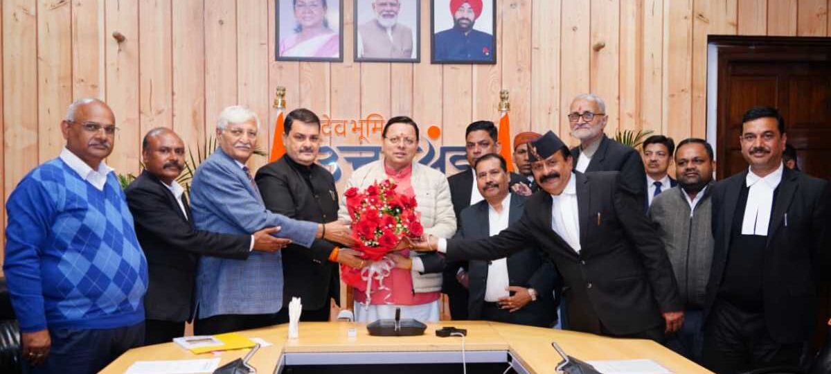 मुख्यमंत्री ने दिया बार एसोसिएशन की विभिन्न समस्याओं के समाधान का आश्वासन