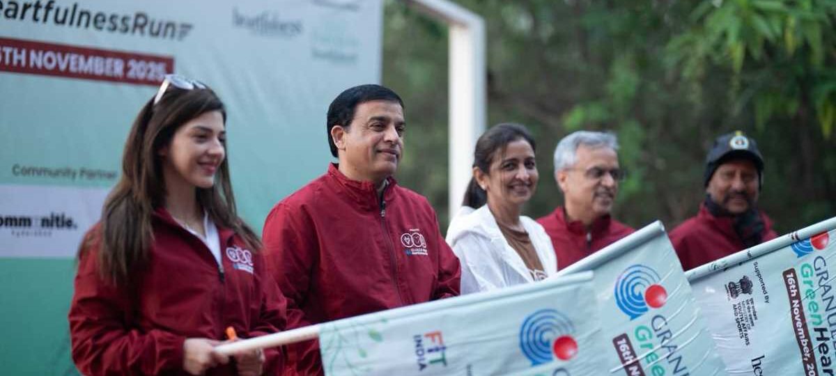ग्रैन्यूल्स ग्रीन हार्टफुलनेस रन और प्लांटेशन वीक के चौथे संस्करण में 100,000 धावकों ने 10,000 से अधिक पौधे उगाए