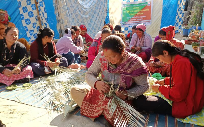 रुद्रप्रयाग: ग्रामीण अर्थव्यवस्था को मजबूती देने और पर्यावरण संरक्षण को प्रोत्साहित करने के उद्देश्य से महत्वपूर्ण पहल