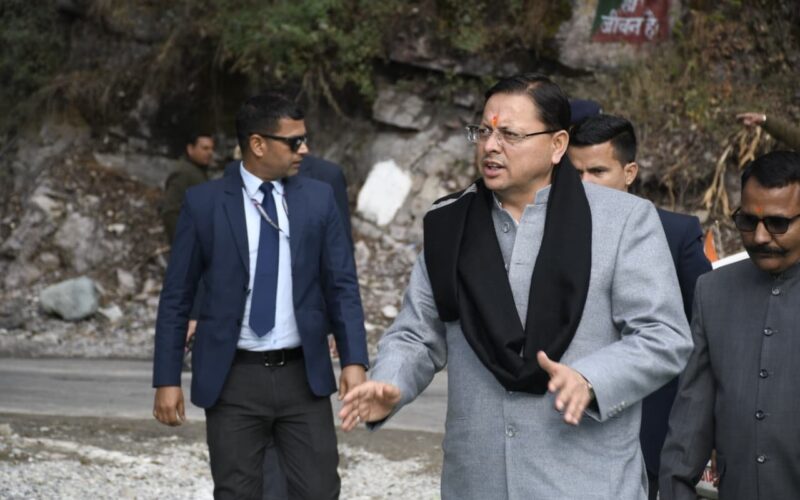 मुख्यमंत्री धामी ने किया कैंचीधाम बाईपास का स्थलीय निरीक्षण, यात्रा सीजन से पूर्व कार्य पूर्ण करने के निर्देश