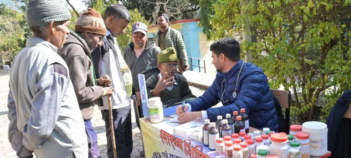 जन-जन की सरकार, जन-जन के द्वार” अभियान के तहत कोठगी में बहुउद्देशीय शिविर आयोजित