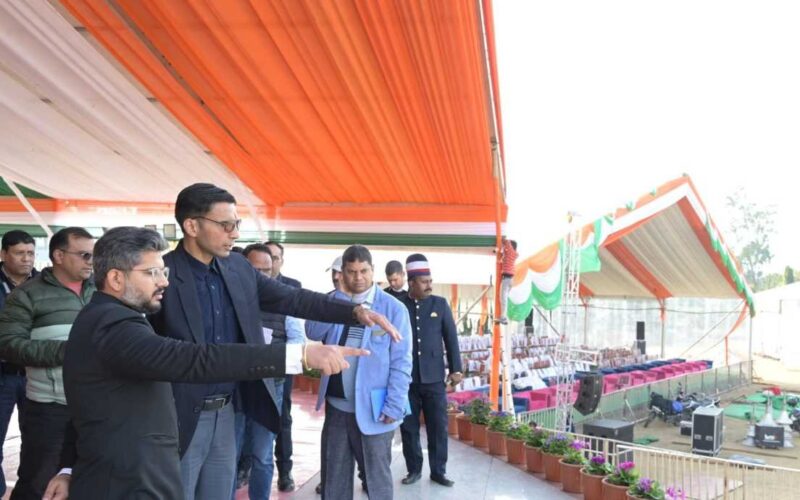 गणतंत्र दिवस को भव्य एवं गरिमामय बनाने हेतु देहरादून में सभी तैयारियाँ पूर्ण
