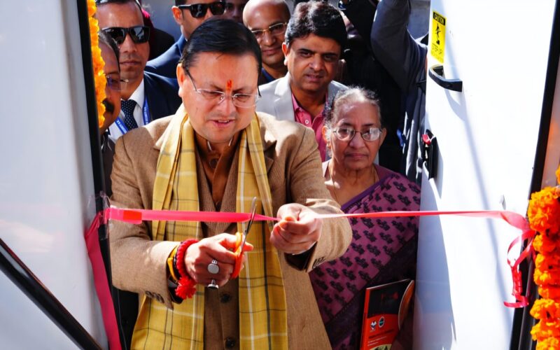 मुख्यमंत्री पुष्कर सिंह धामी ने छात्र कौशल संवर्धन हेतु ‘लैब ऑन व्हील्स’ को किया फ्लैग ऑफ… 