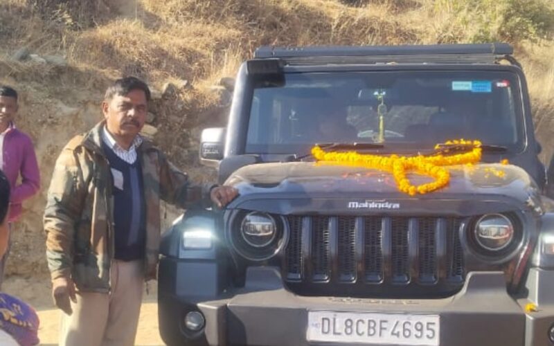 थलीसैंण ब्लाक के ग्राम नौडी निवासी गोविंदराम पंत ने अपने निजी प्रयास से बनवाई ढेड़ किमी सड़क, ग्रामीणों ने की प्रशंसा