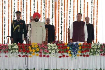 प्रदेश में बहुप्रतीक्षित मंत्रिमंडल का विस्तार, नवनियुक्त मंत्रियों का शपथ ग्रहण समारोह सम्पन्न