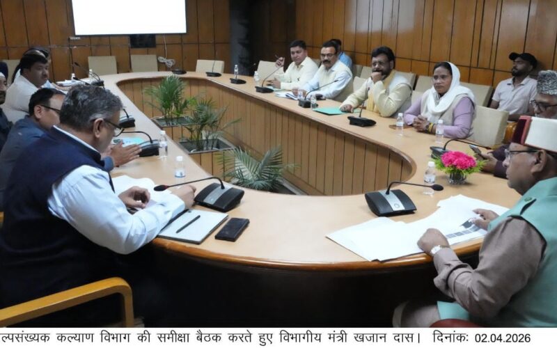 अल्पसंख्यक कल्याण योजनाओं के व्यापक प्रचार-प्रसार पर जोर, मंत्री खजान दास ने की विभागीय समीक्षा…