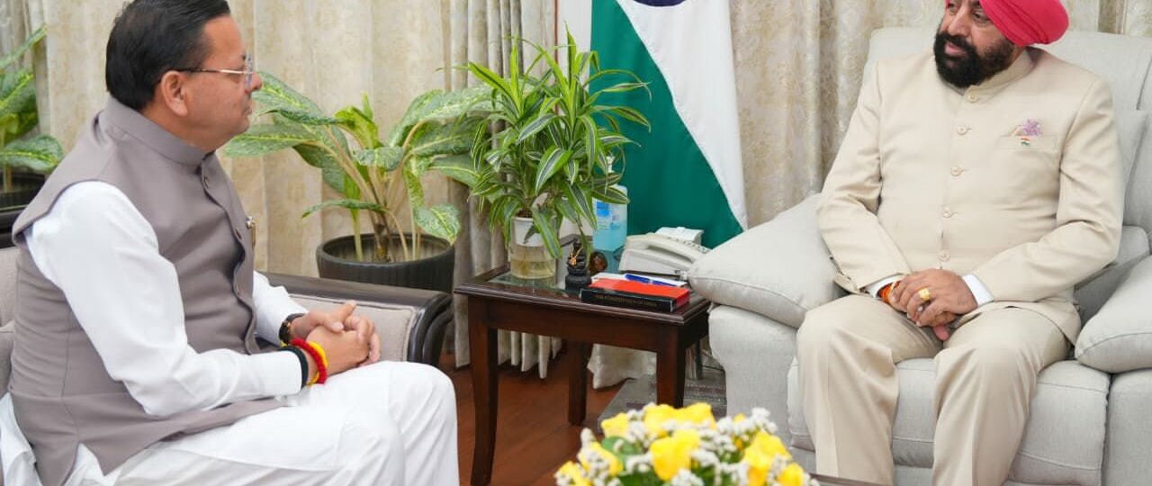 सीएम धामी ने राज्यपाल गुरमीत सिंह से की शिष्टाचार भेंट…