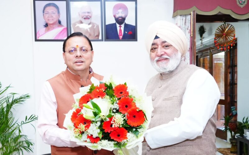 मुख्यमंत्री धामी को हेमकुंड साहिब यात्रा 2026 के पहले जत्थे के विदाई समारोह का निमंत्रण…
