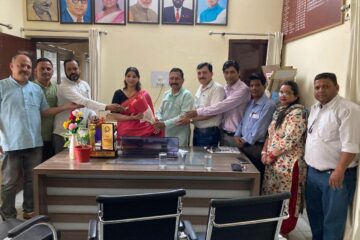 नव नियुक्त जिला सूचना अधिकारी प्रियंका जोशी का जर्नलिस्ट यूनियन ऑफ कम्युनिकेशन ने किया स्वागत सम्मान