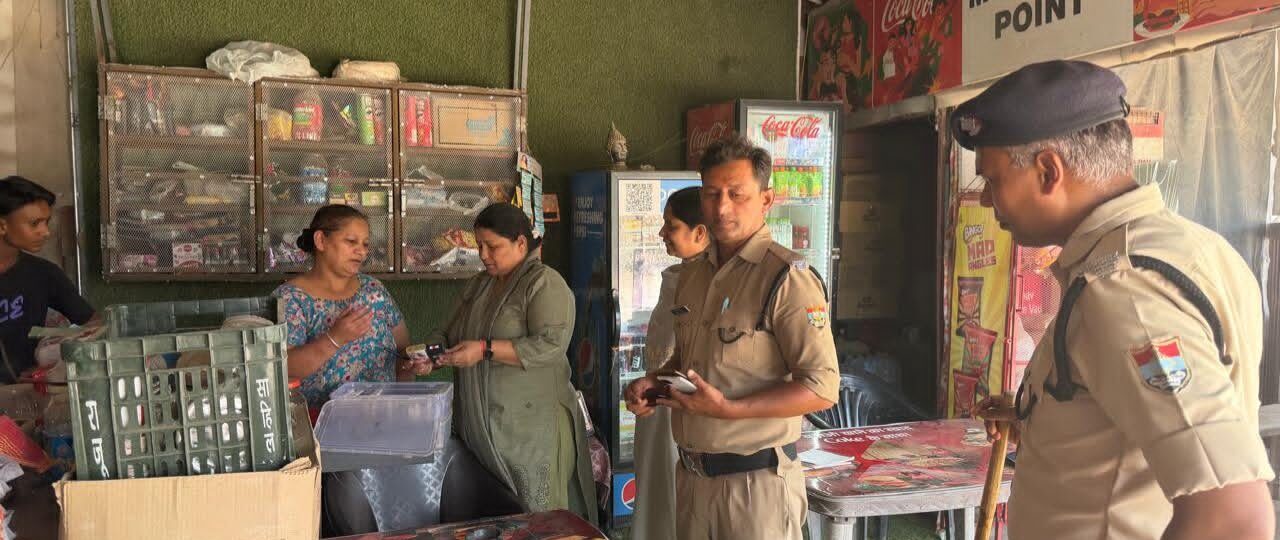 यूपीईएस के आसपास तंबाकू बेचने वालों पर कार्रवाई…