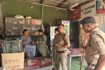 यूपीईएस के आसपास तंबाकू बेचने वालों पर कार्रवाई…