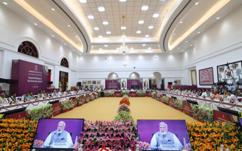 नीति आयोग की बैठक में मुख्यमंत्री धामी ने रखा विकसित उत्तराखंड का विजन…