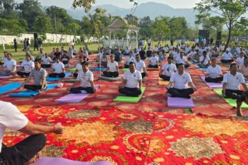 सिटी फॉरेस्ट पार्क में योग दिवस पर उमड़ा जनसैलाब…