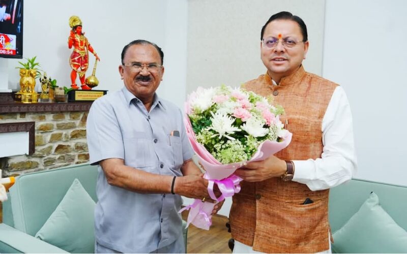 मुख्यमंत्री धामी और राजस्थान विधानसभा अध्यक्ष देवनानी के बीच विकास एवं सुशासन पर हुई चर्चा